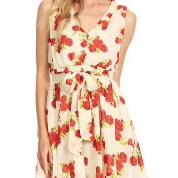 Trac | Dresses | Nwot Trac Deep V Bodice Chiffon Mini Dress | Poshmark